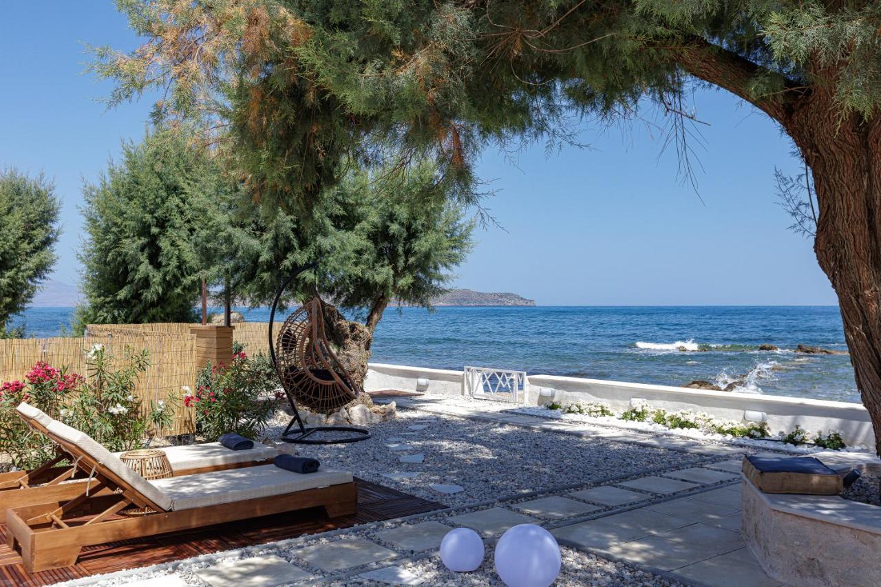 Villa Seashell -Wonderful Newly Renovated Villa On The Beach Galatás Zewnętrze zdjęcie
